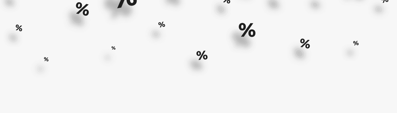 modern percentage icon pattern background for business and finan